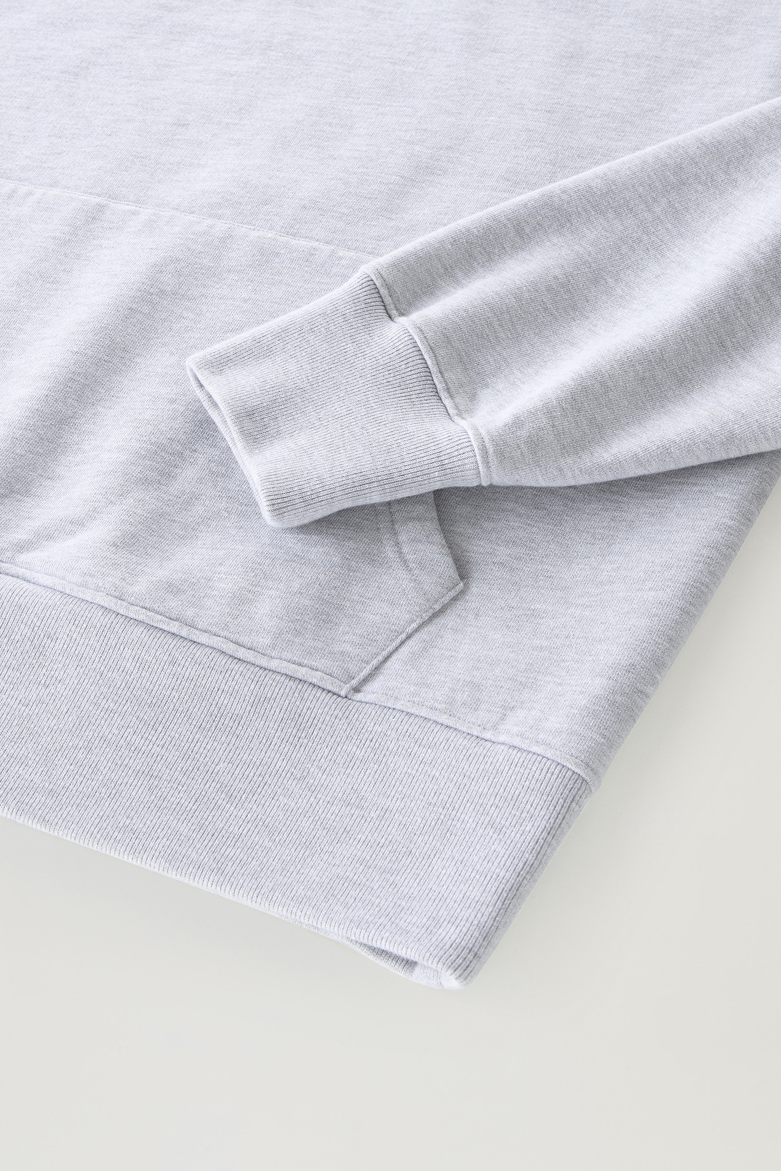 Sudadera con capucha de puro algodón grey photo 7 | Woolrich