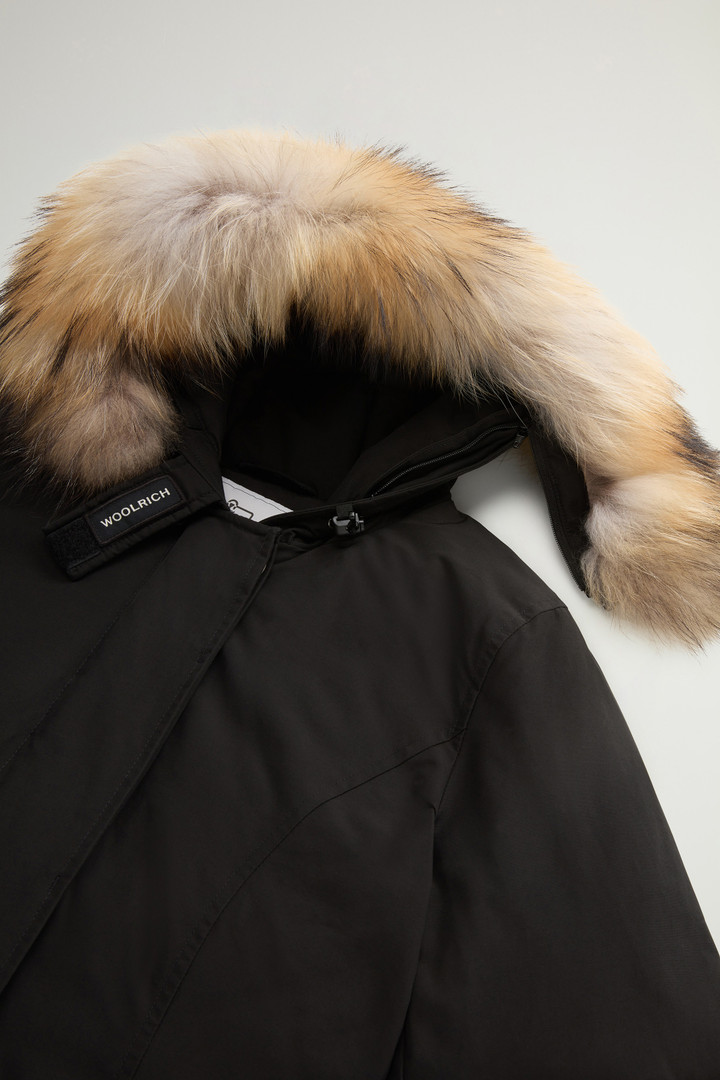 Arctic Parka in Ramar Cloth con pelliccia removibile Nero photo 7 | Woolrich