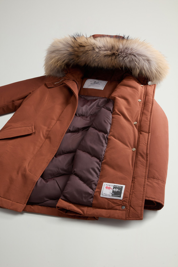 Arctic Parka van Ramar Cloth-stof met afneembare bontrand Bruin photo 10 | Woolrich