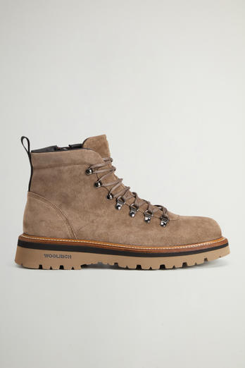 Bottines de randonnée en cuir suédé Marron | Woolrich