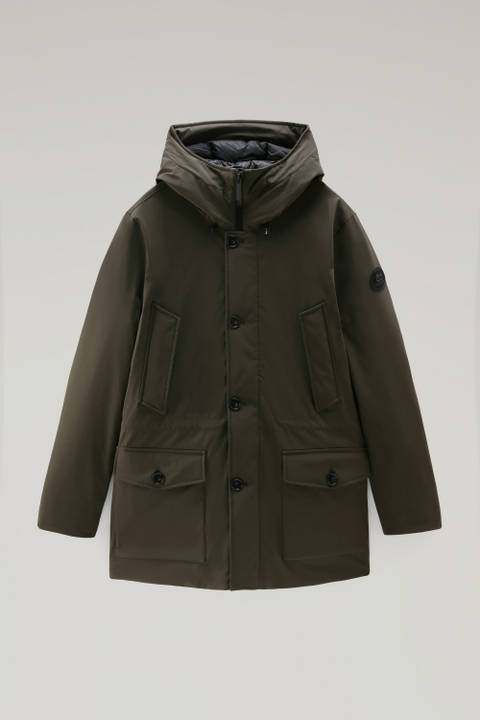 Arctic Parka in Stretch Nylon Green | Woolrich