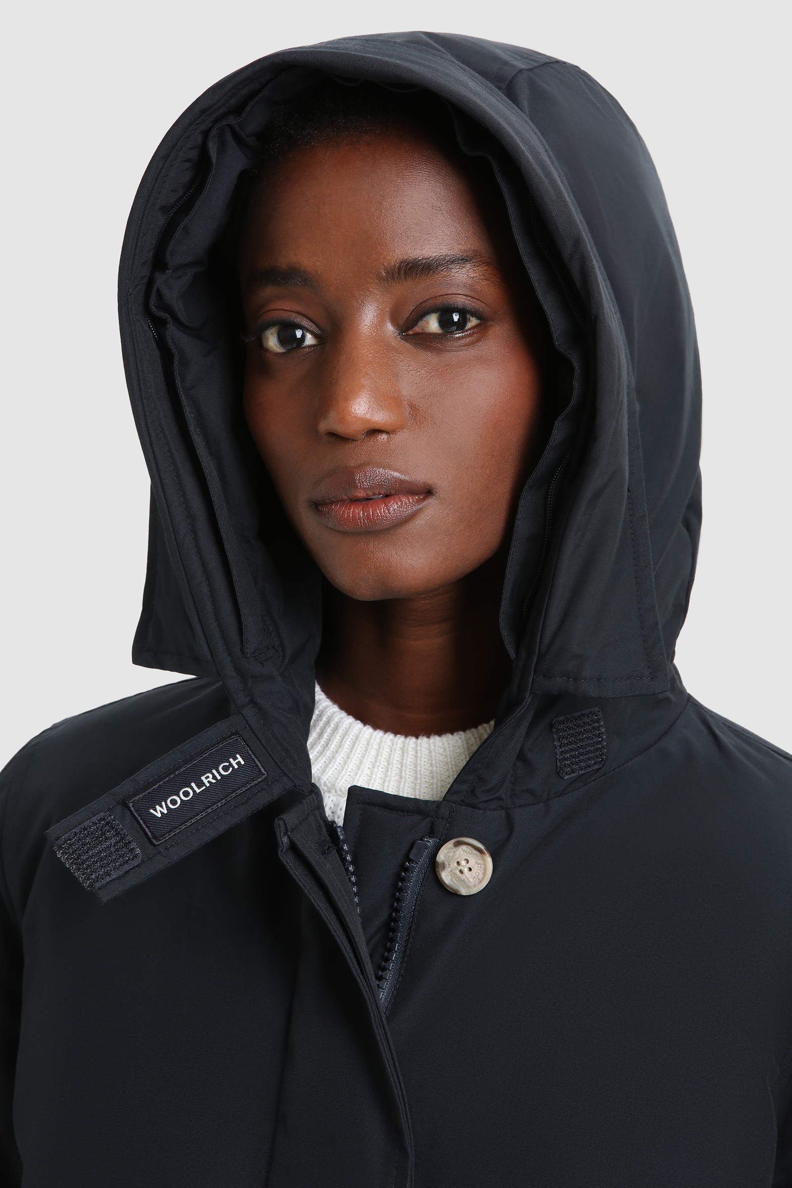 Short Arctic Parka with Removable Fur Blue photo 5 | Woolrich