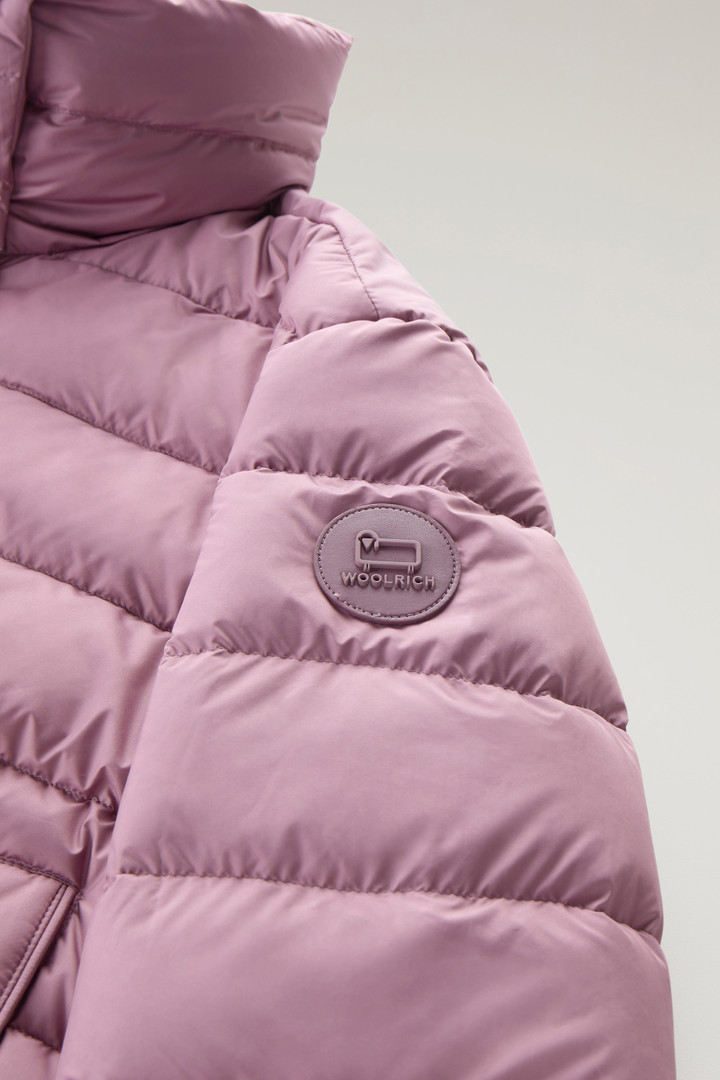 Ellis Microfiber Down Jacket Pink photo 3 | Woolrich