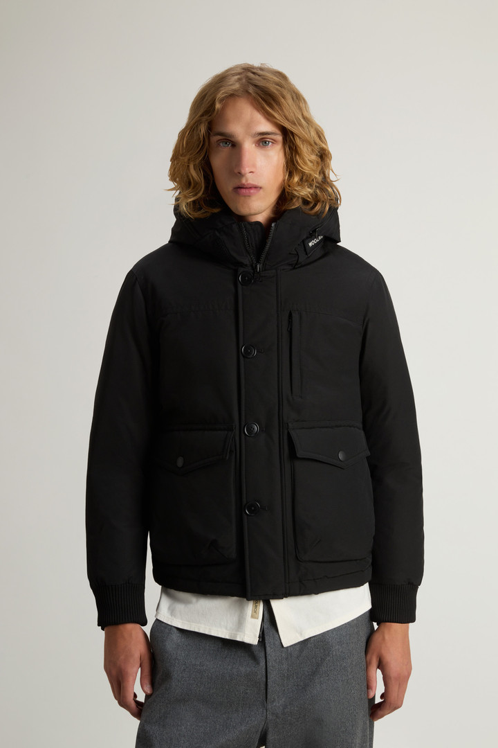 Ramar Cloth Bomber Jacket with Hood Black photo 1 | Woolrich