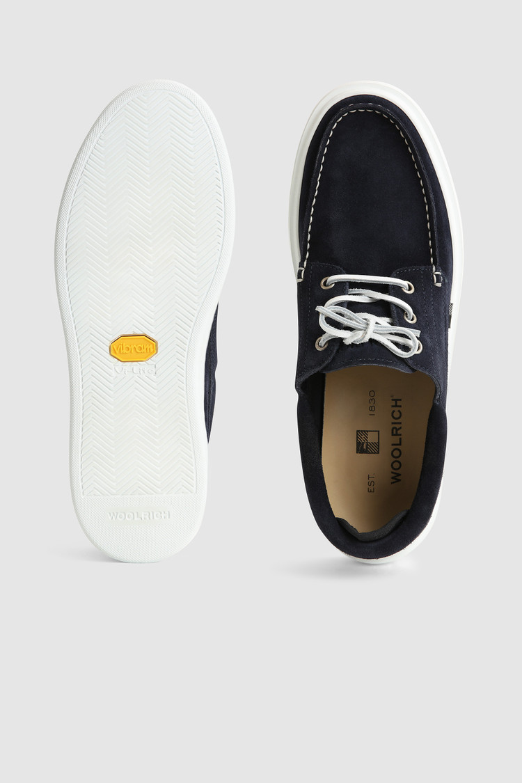 Chaussures de bateau en cuir