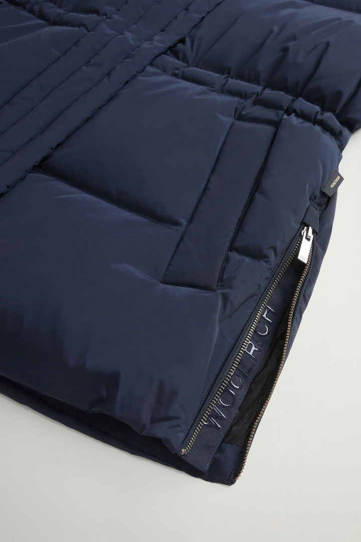 Doudoune Alsea en nylon élastique avec capuche amovible Bleu photo 9 | Woolrich