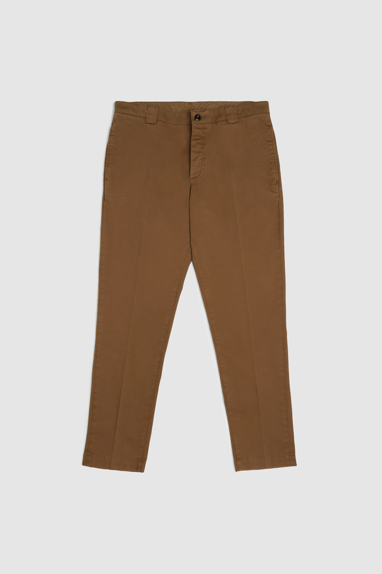 Pantaloni Chino In Cotone Tinto In Capo