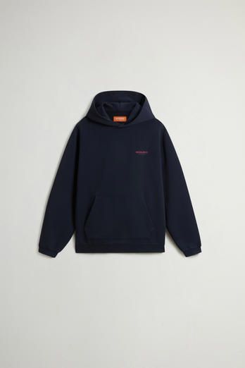 Boys’ Sweatshirt in Pure Cotton Blue photo 1 | Woolrich