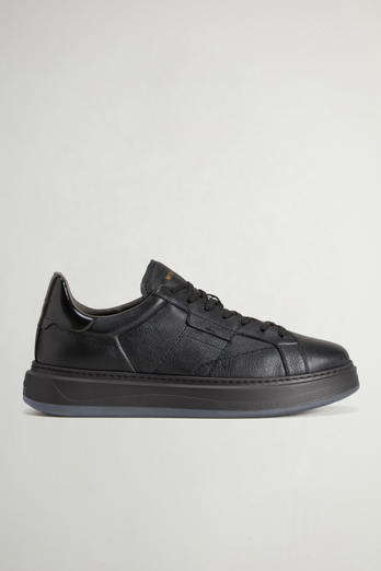 Sneakers Arrow en cuir Noir photo 1 | Woolrich