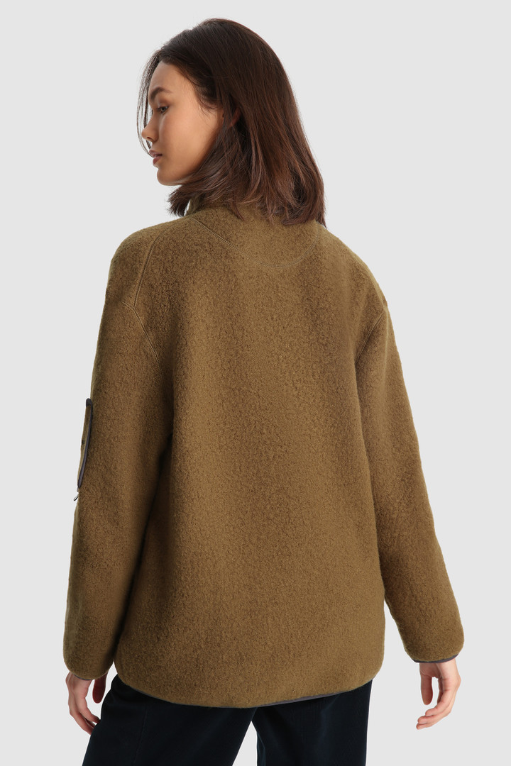 Terra Light Melton full-zip pullover