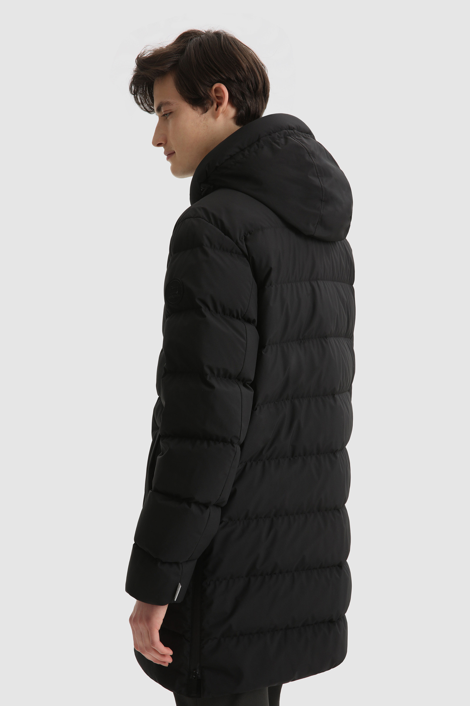 GORE-TEX Infinium High-Tech Quilted Long Jacket - Men - Black