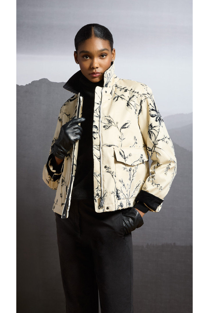 Jack van Pontoglio-fluweel met reliëfpatroon Beige photo 9 | Woolrich
