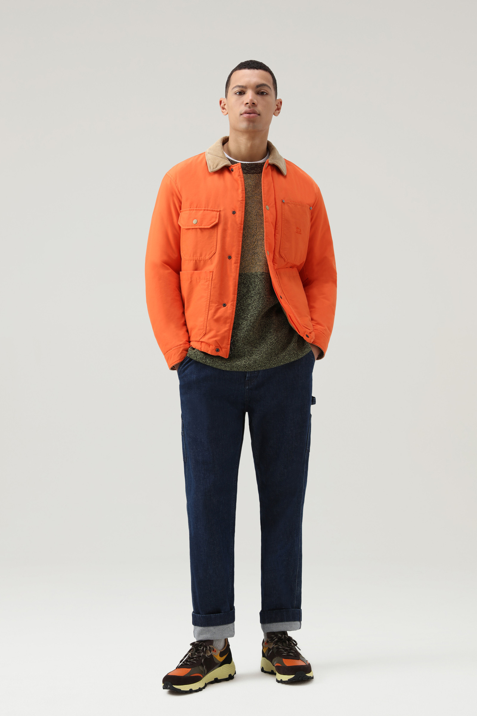 Color-block Crewneck Beige photo 2 | Woolrich