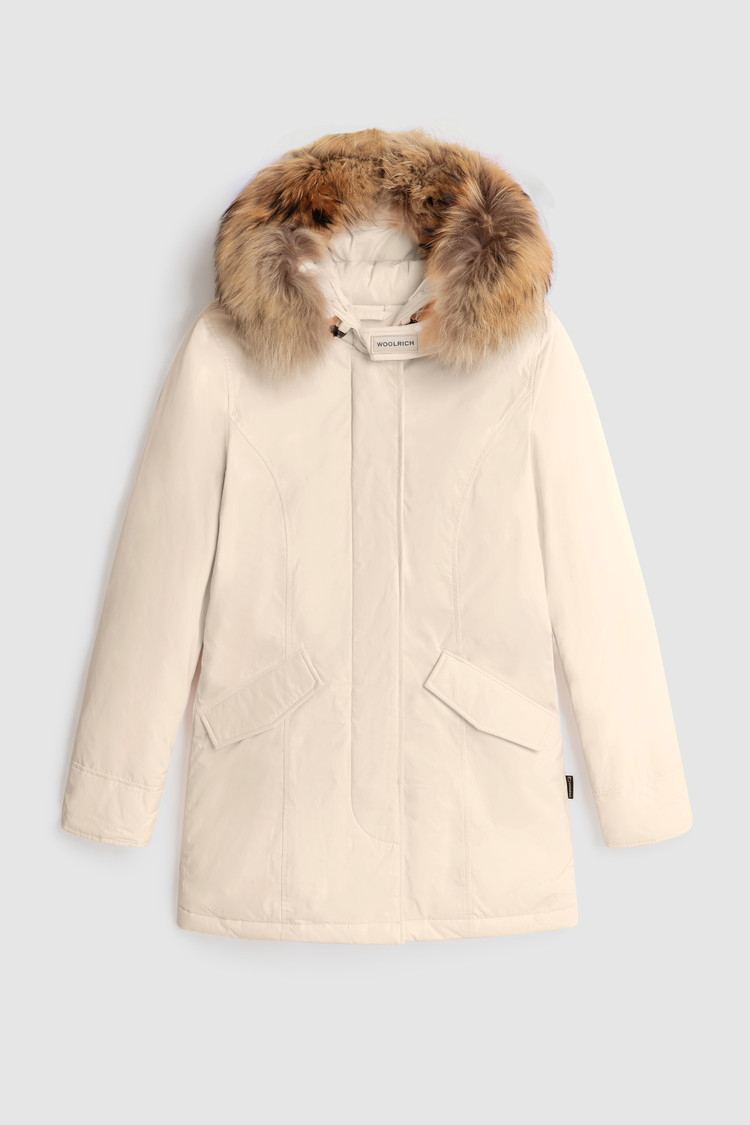 Arctic Parka luxe con pelliccia di raccoon removibile