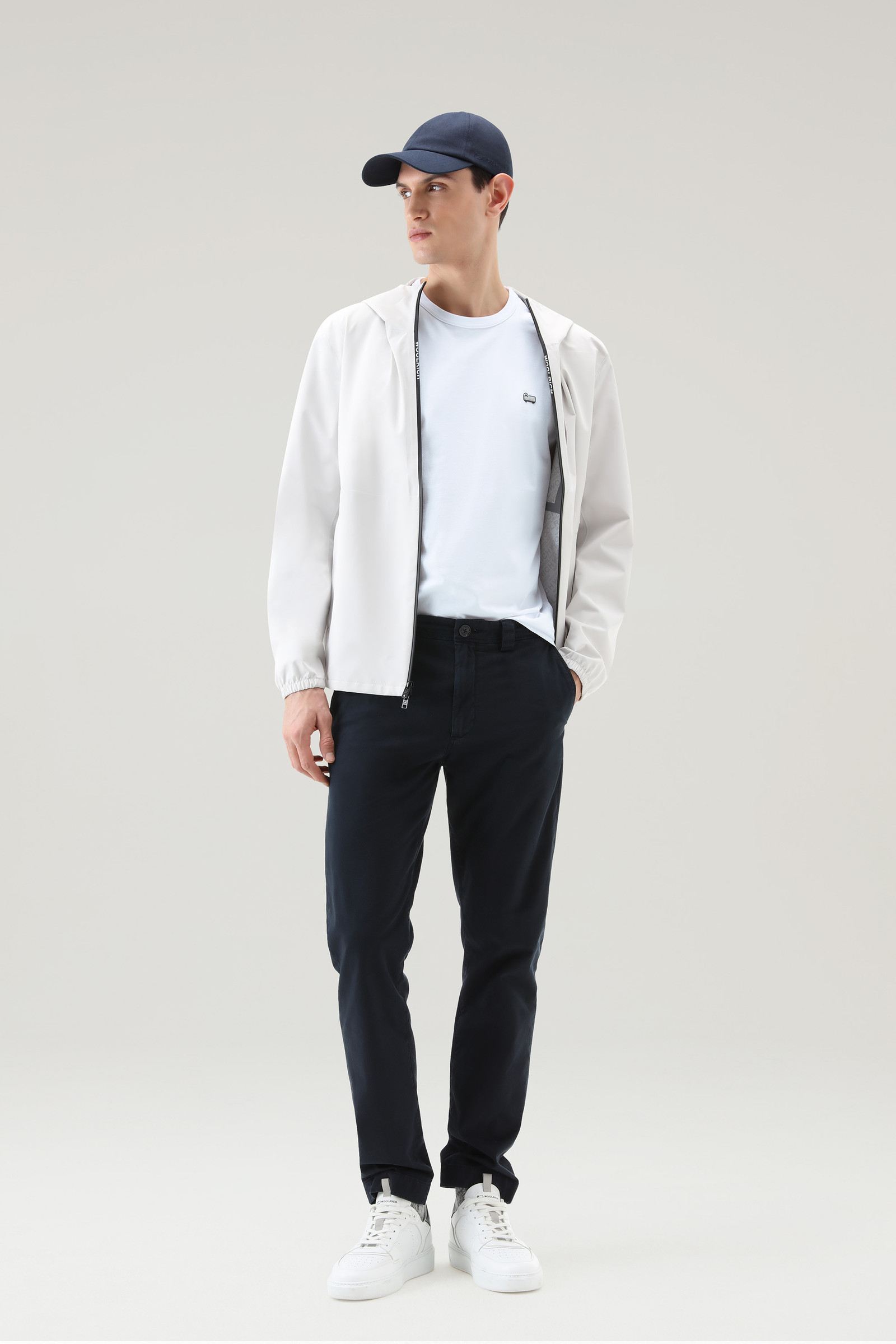 T-shirt Sheep en pur coton blanc photo 2 | Woolrich