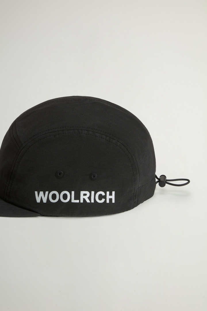 Cap in Cotton- and Nylon-Blend Olmetex Ripstop by Todd Snyder Black photo 3 | Woolrich