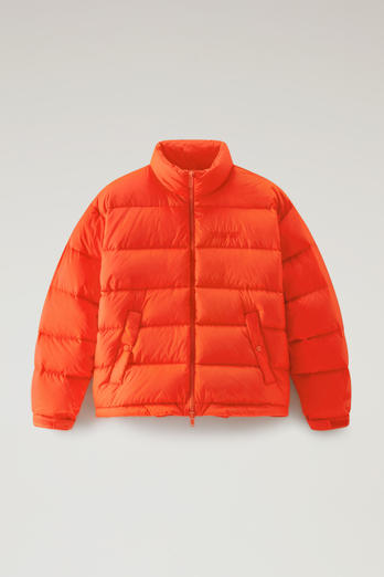 Down Jacket in Ripstop Nylon - Serving the People / Woolrich Red photo 1 | Woolrich