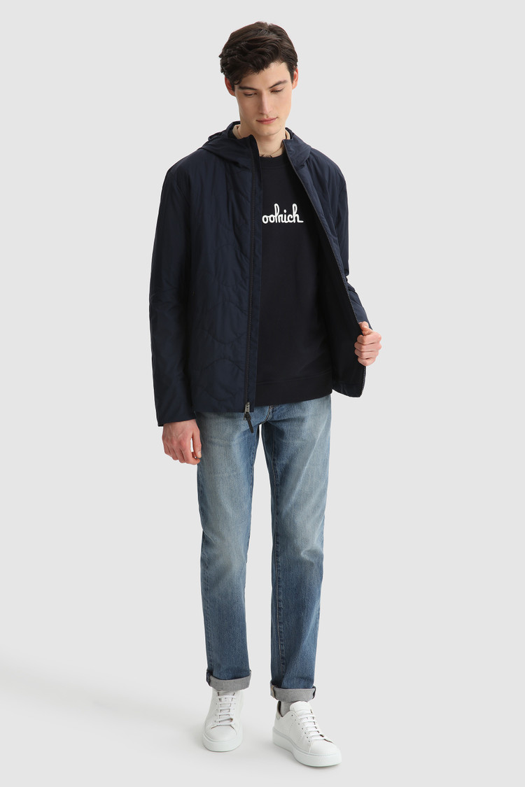 Ripstop jack met capuchon