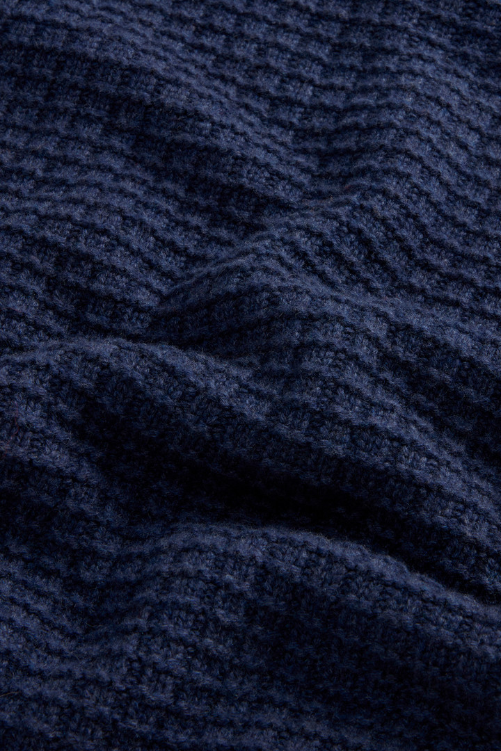 Pullover aus Schurwoll-Kaschmir-Mischung by Todd Snyder Blau photo 7 | Woolrich