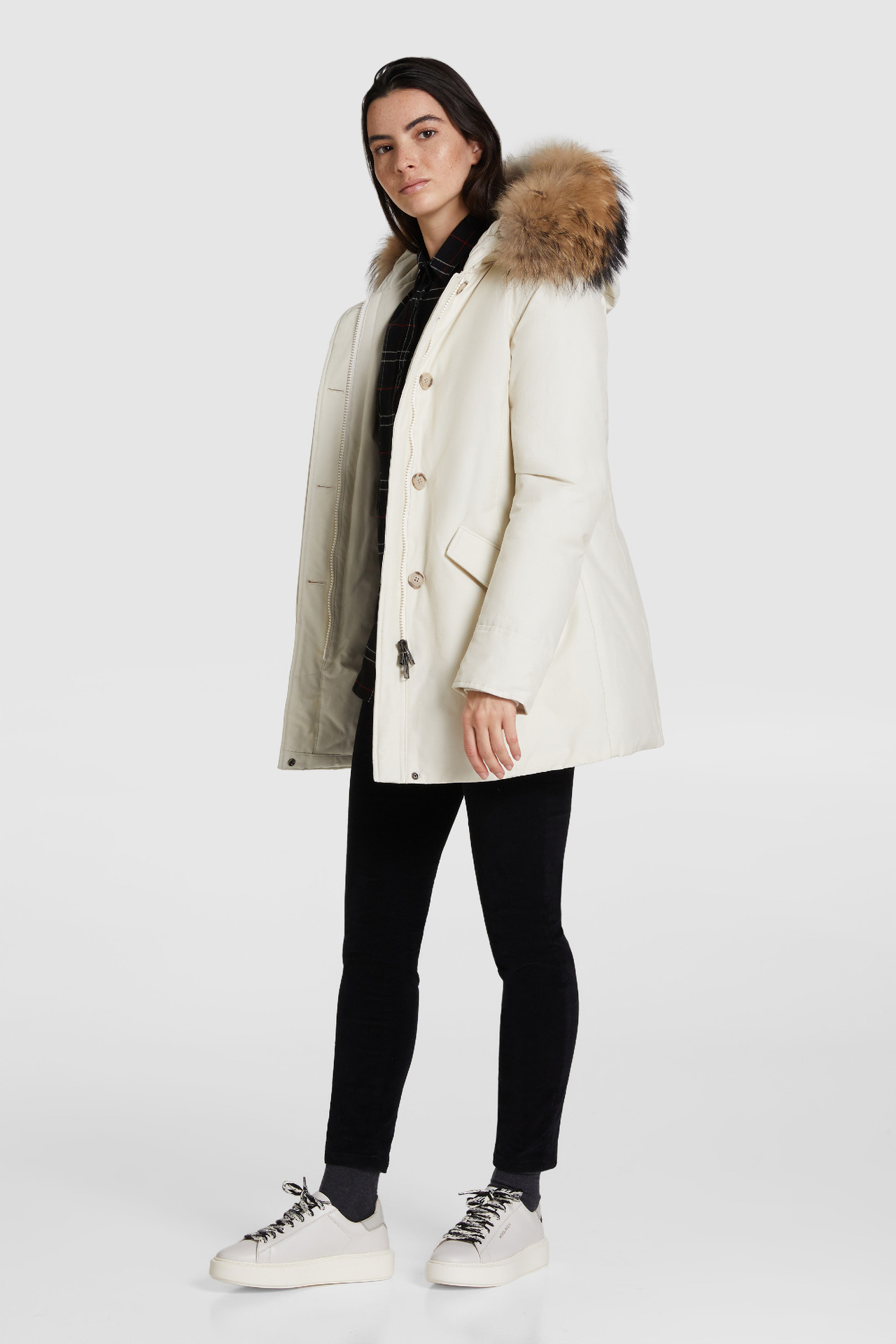 Arctic Parka Pelliccia Racoon