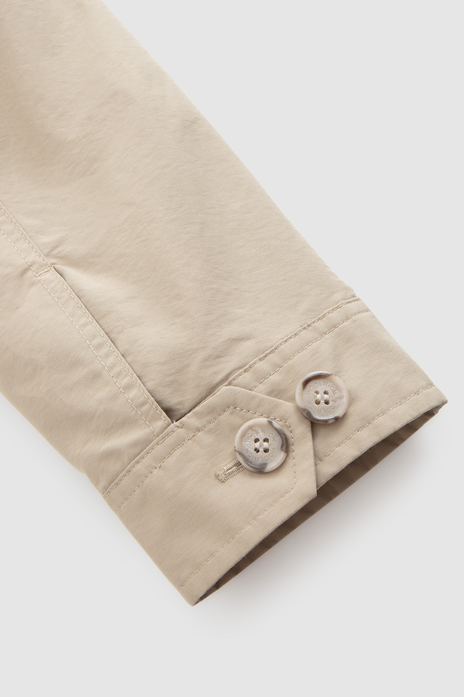 Chaqueta Cruiser Field en tejido Ramar ecológico beige photo 8 | Woolrich