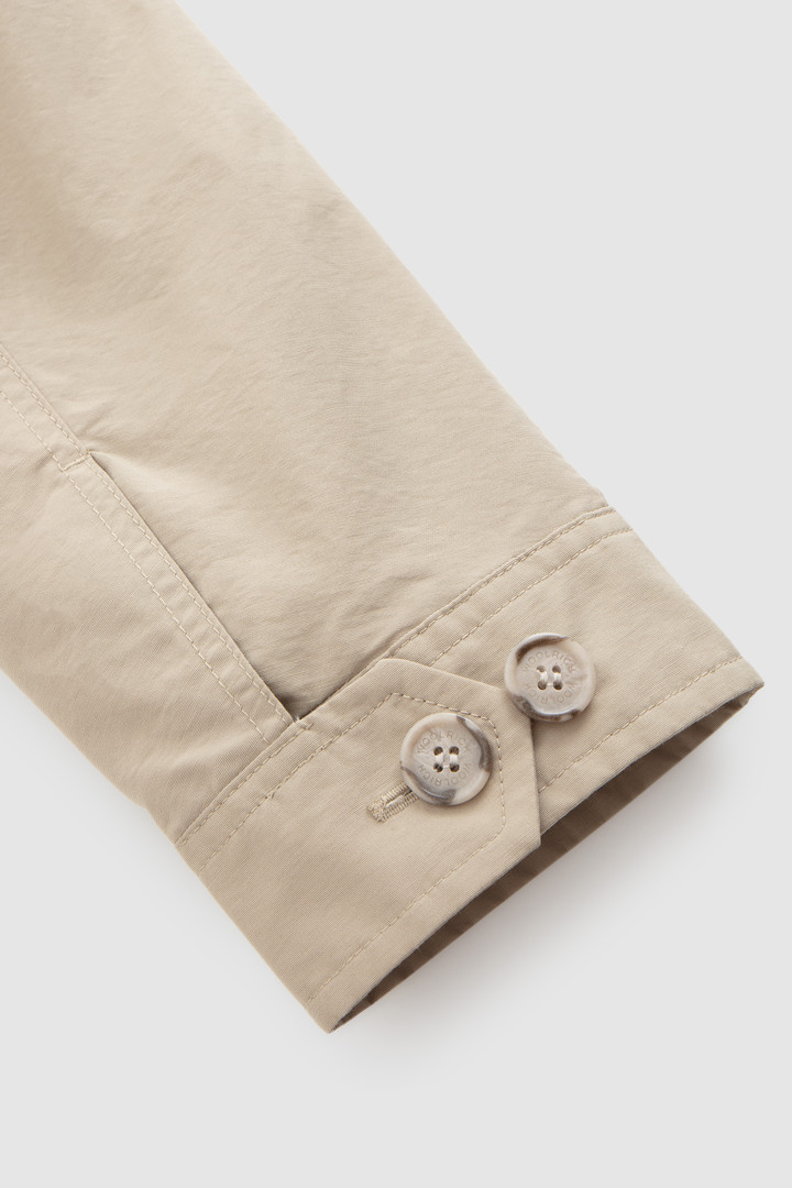 Chaqueta Cruiser Field en tejido Ramar ecológico beige photo 8 | Woolrich