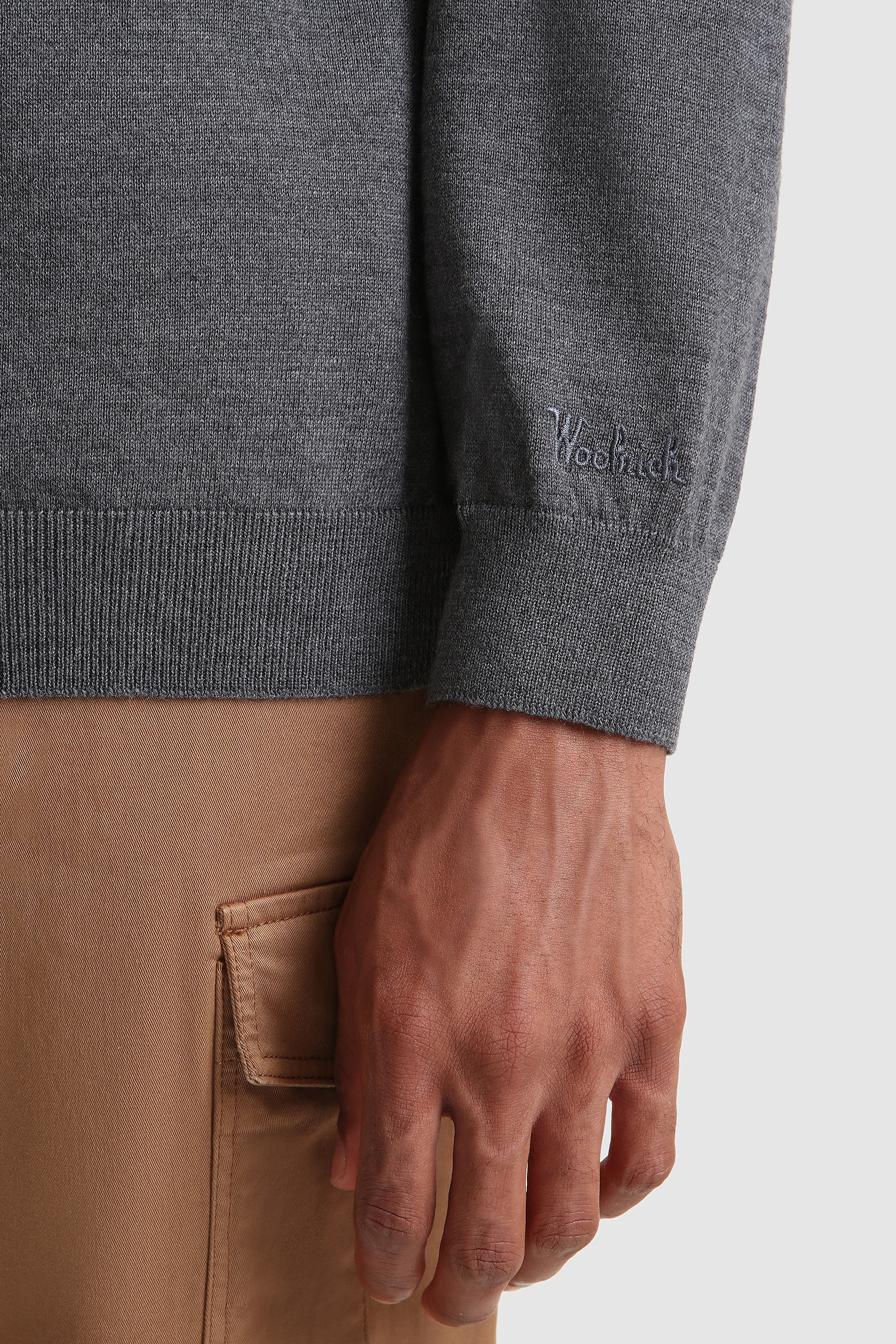 Poloshirt aus extrafeiner Merinowolle