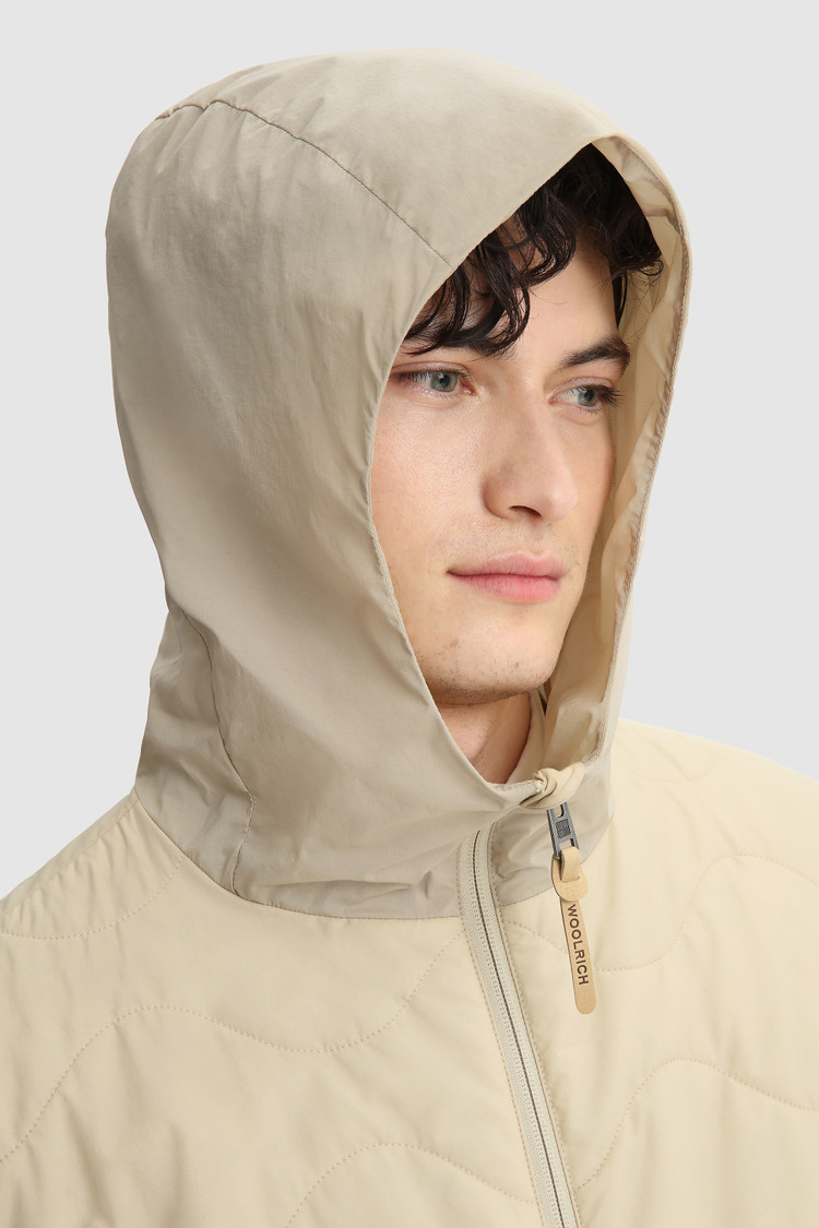Ripstop hooded jacket