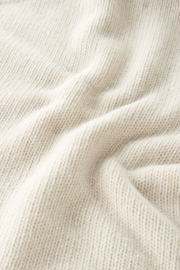 Turtleneck Sweater in Pure Virgin Wool White photo 8 | Woolrich