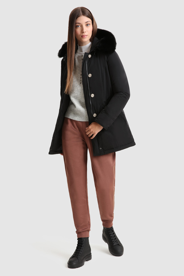 Luxury Arctic Parka with Removable Dyed Fur Black photo 2 | Woolrich