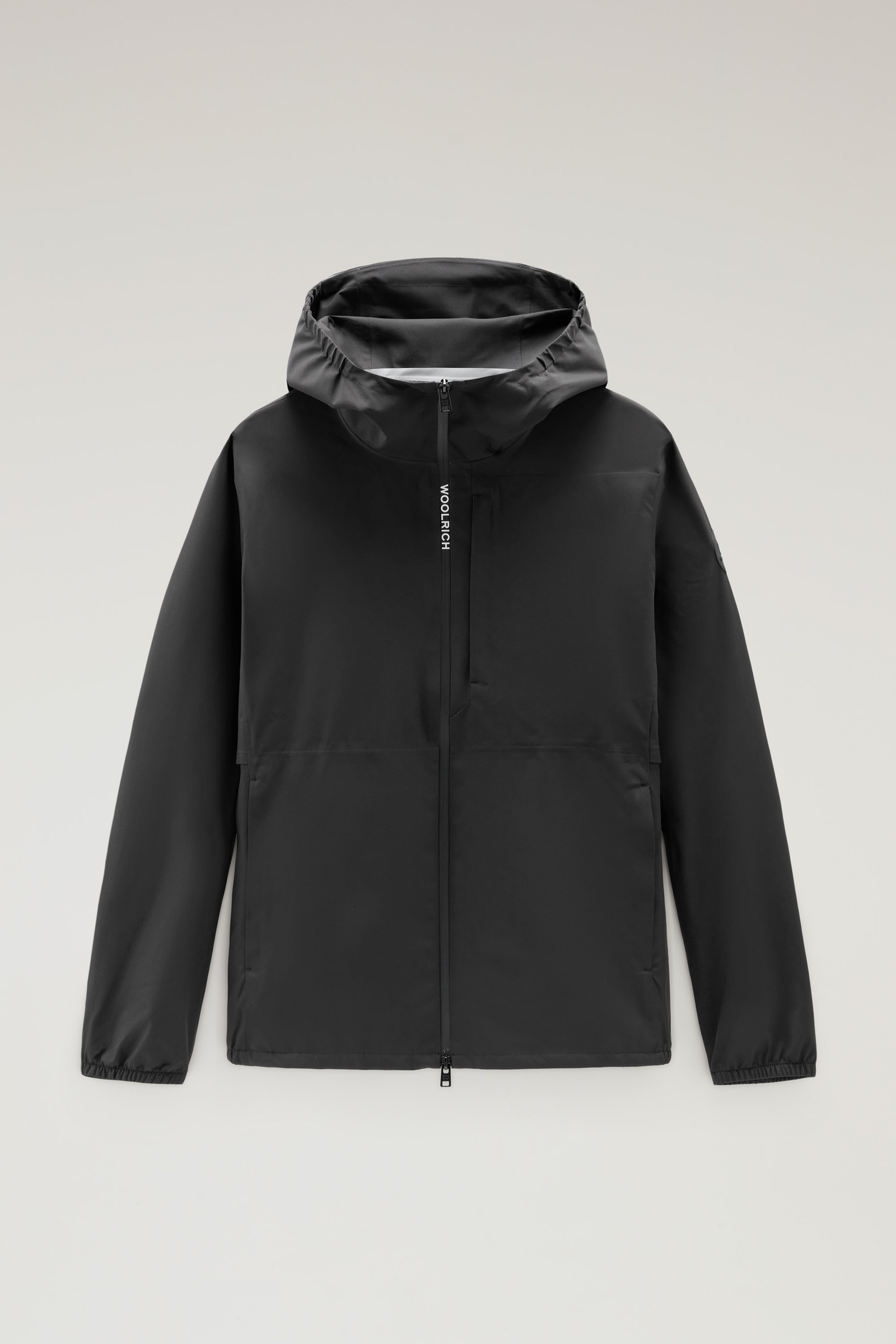 optocht buiten gebruik Plantkunde Men's Waterproof Pacific Hooded Jacket Black | Woolrich USA
