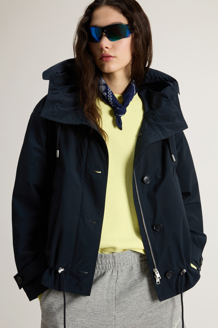 Short Urban Touch Parka Blue photo 4 | Woolrich