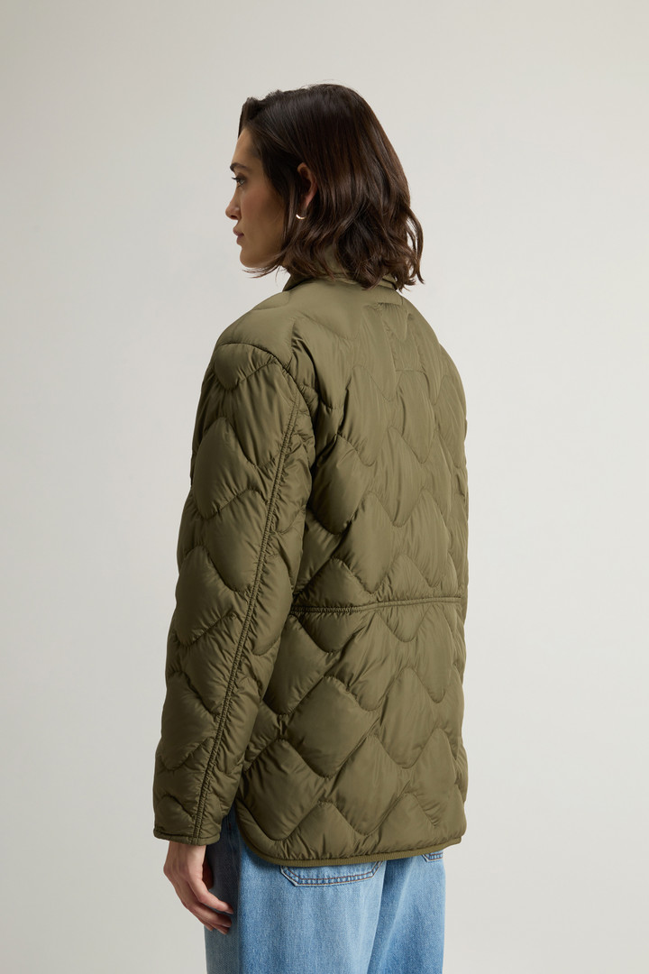 Jacke Heritage aus Mikrofaser Grün photo 3 | Woolrich