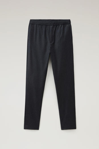 Pants in Vitale Barberis Canonico Virgin Wool Flannel Gray | Woolrich