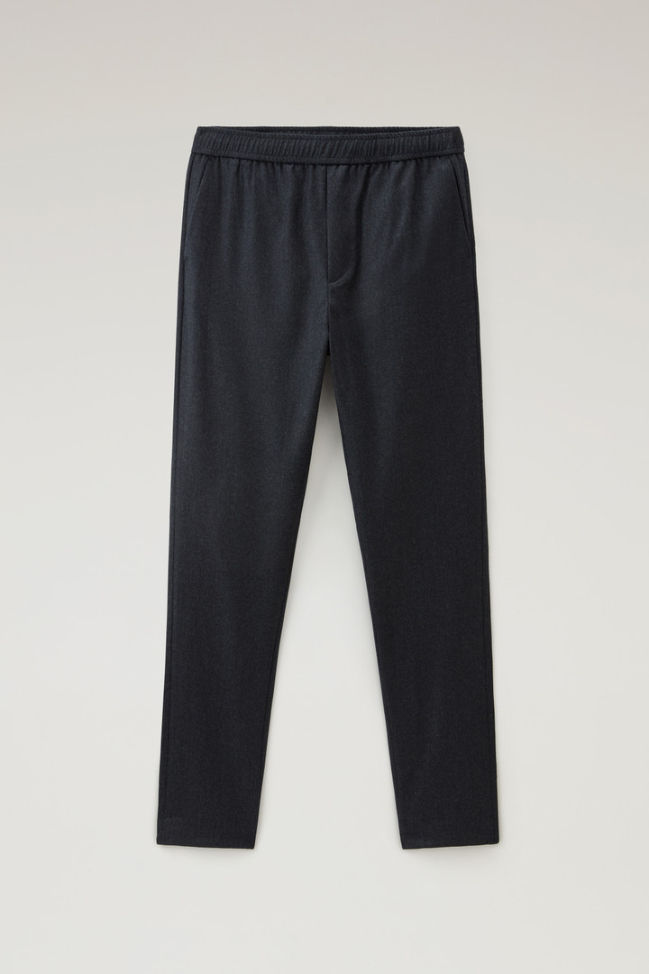 Pants in Vitale Barberis Canonico Virgin Wool Flannel Gray photo 1 | Woolrich