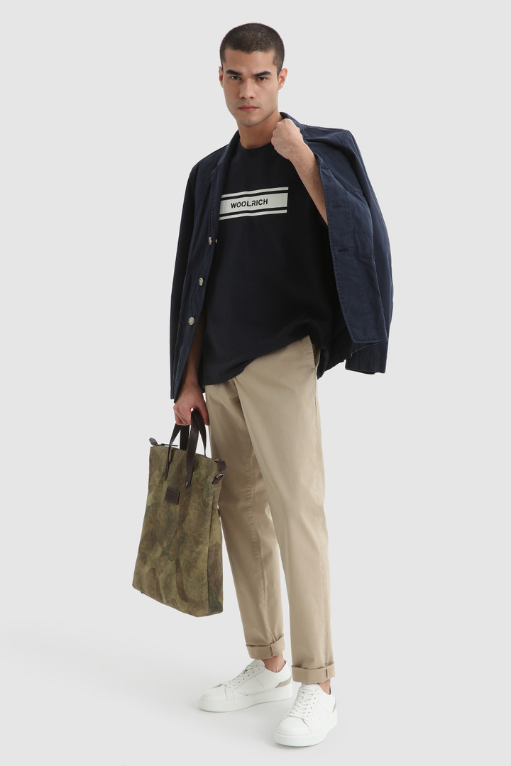 Garment-dyed Chino pant Beige photo 2 | Woolrich