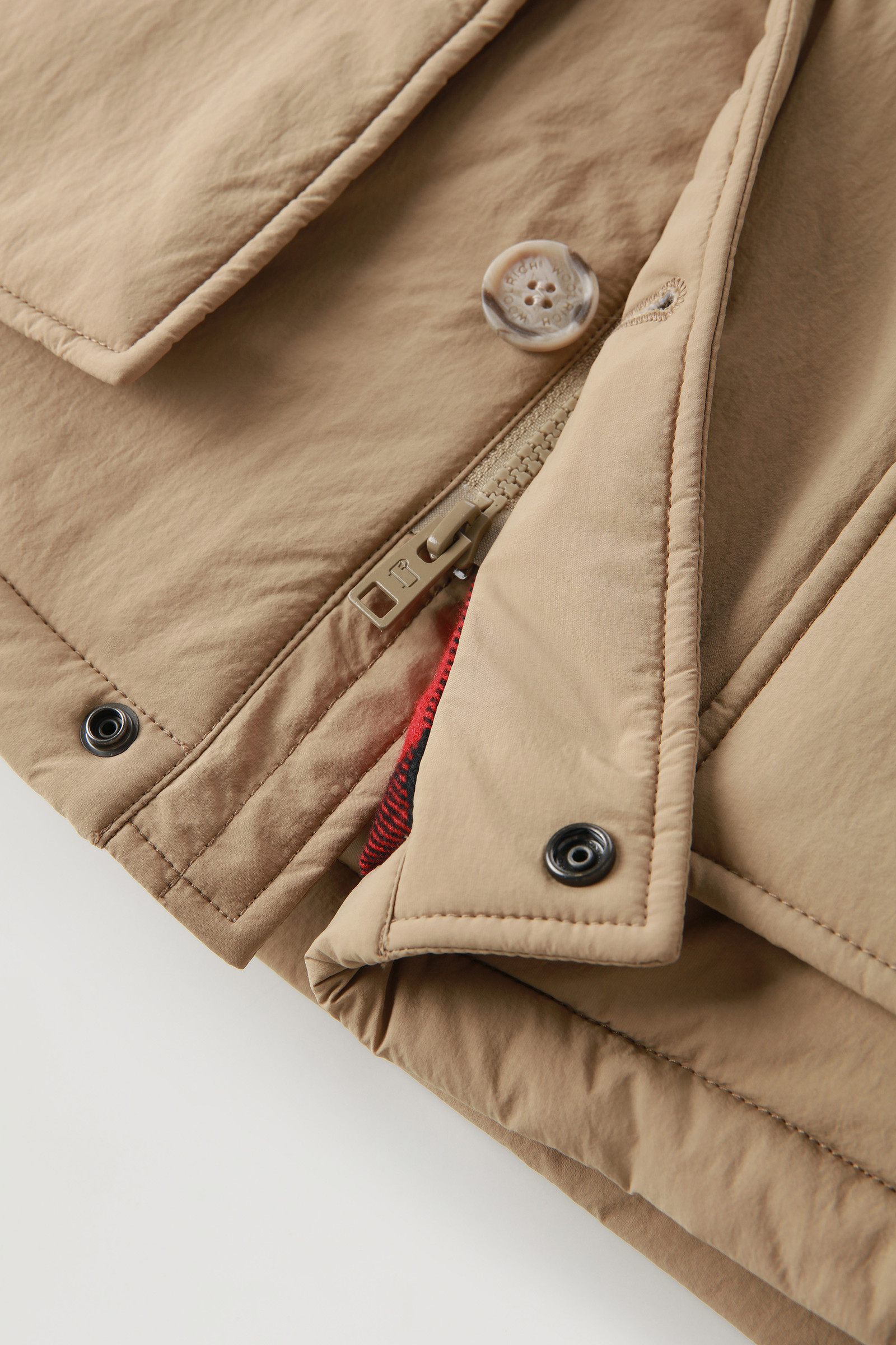 Bayman Parka aus Taslan-Nylon für Jungen khaki photo 5 | Woolrich