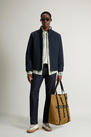 Sailing-bomberjack van tweelaagse stof Blauw | Woolrich