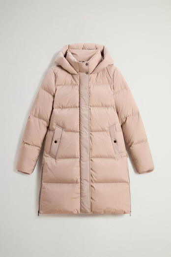 Long Kelly Down Jacket Gray | Woolrich