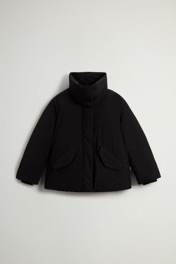 Cocoon Jacke aus Urban Touch Schwarz photo 5 | Woolrich