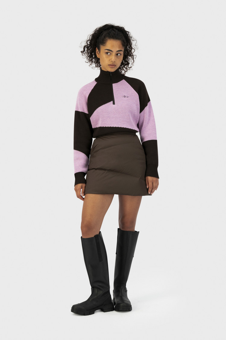 Pull zippé en mérinos Daniëlle Cathari
