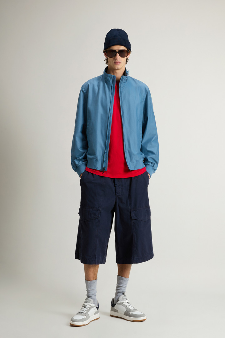 Bomberjacke Cruiser aus Light Ramar Blau photo 2 | Woolrich