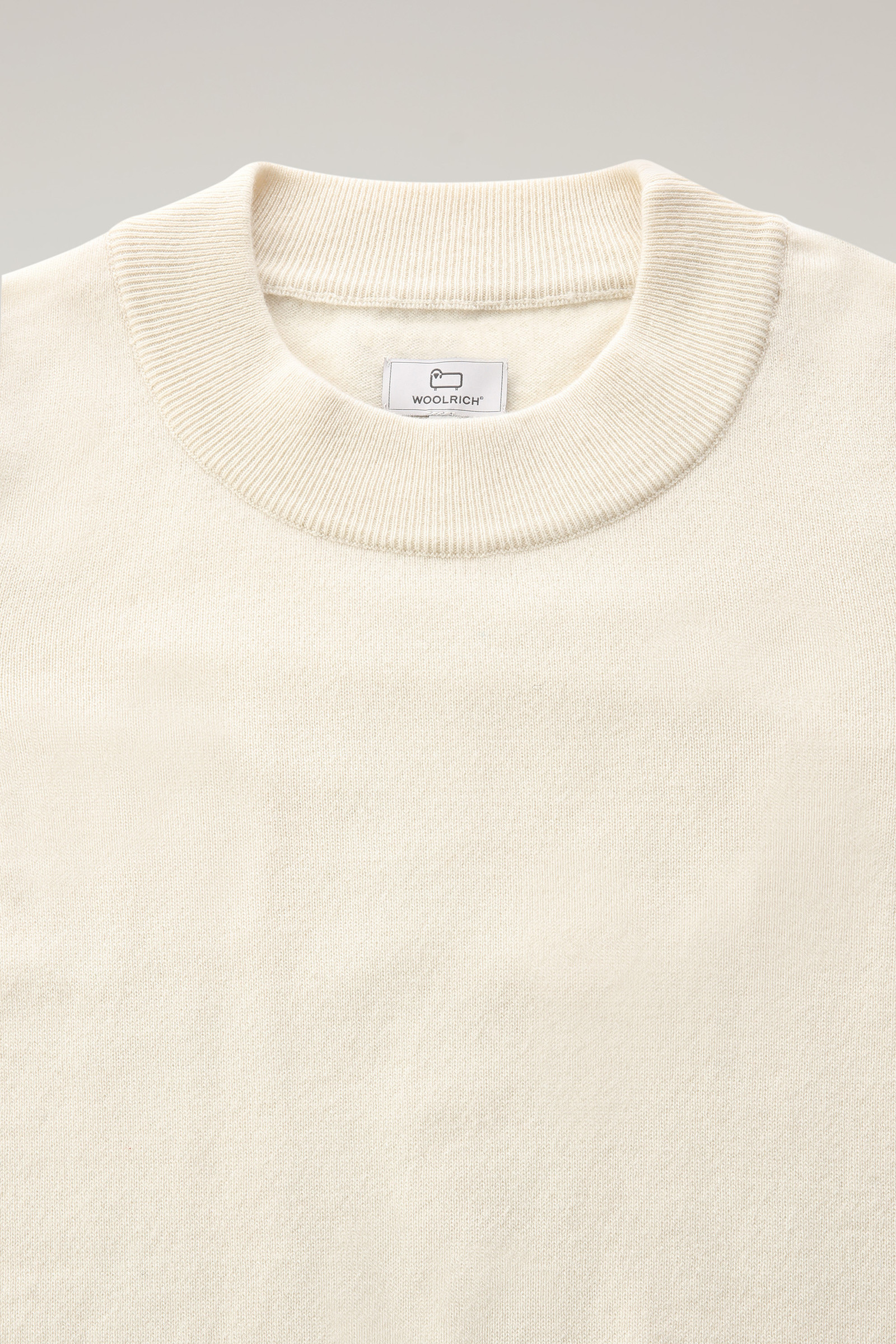Kaschmirpullover Luxe mit Rundhalsausschnitt Weiß photo 6 | Woolrich
