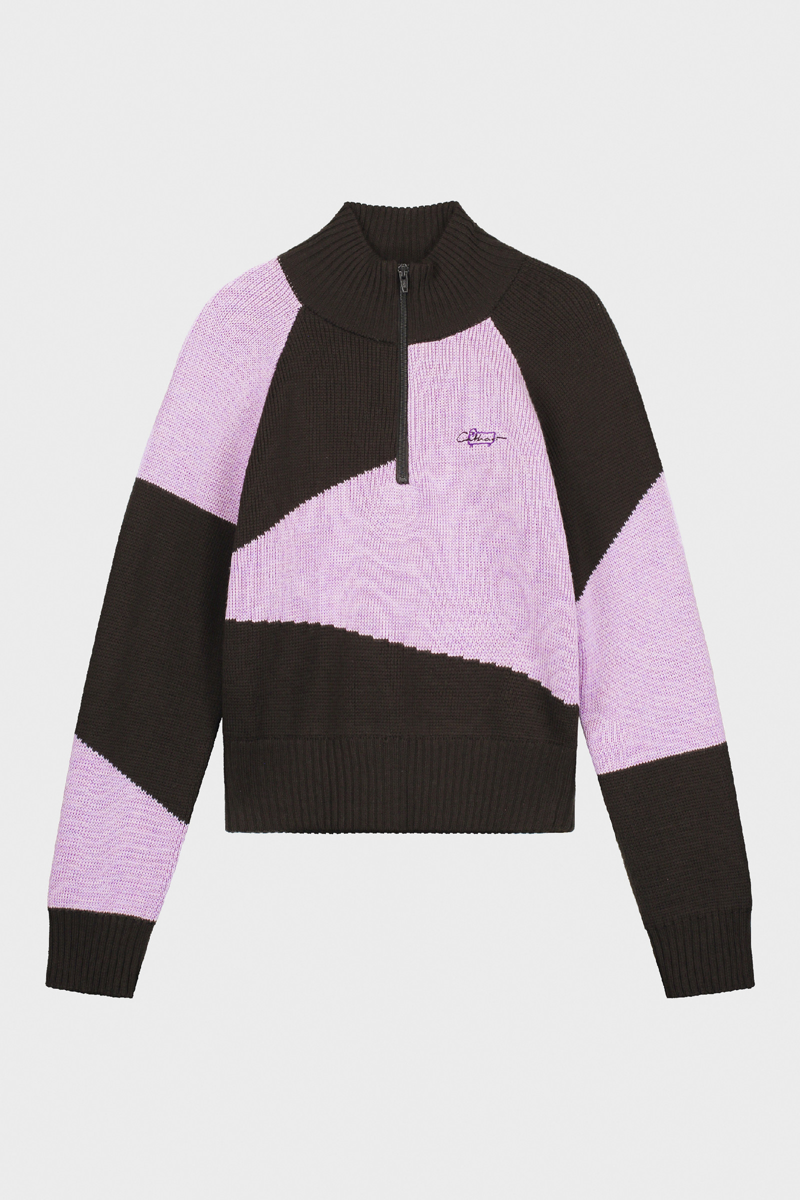 Merino Zip-Up Sweater - Daniëlle Cathari / Woolrich Pink photo 7 | Woolrich