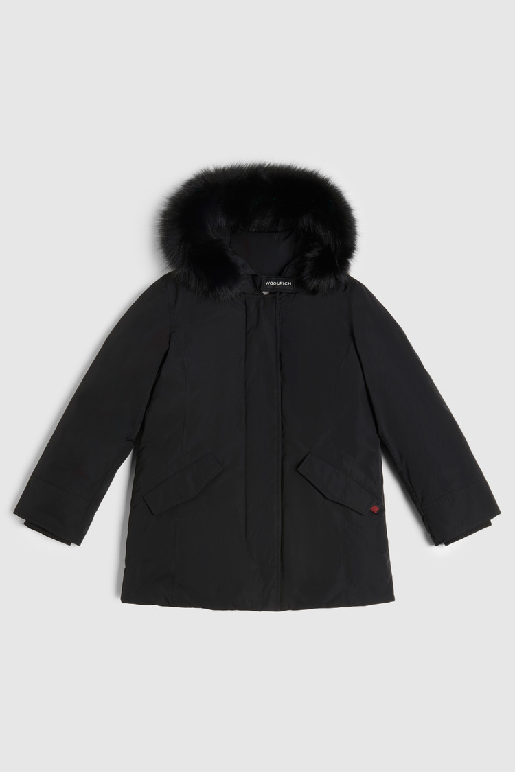 Arctic kinderparka met luxury vossenbont