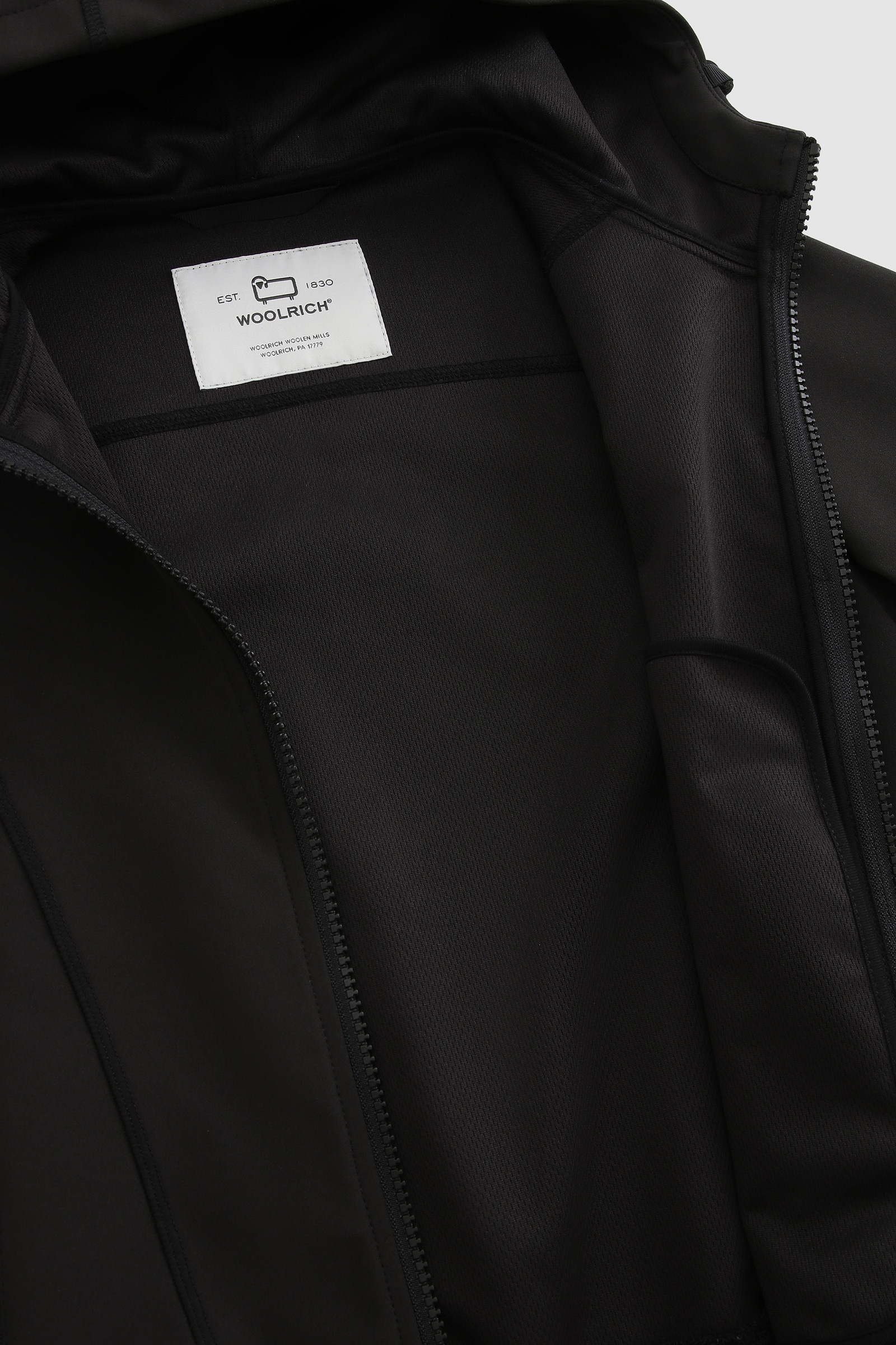 Boy's Soft Shell waterproof jacket Black photo 7 | Woolrich