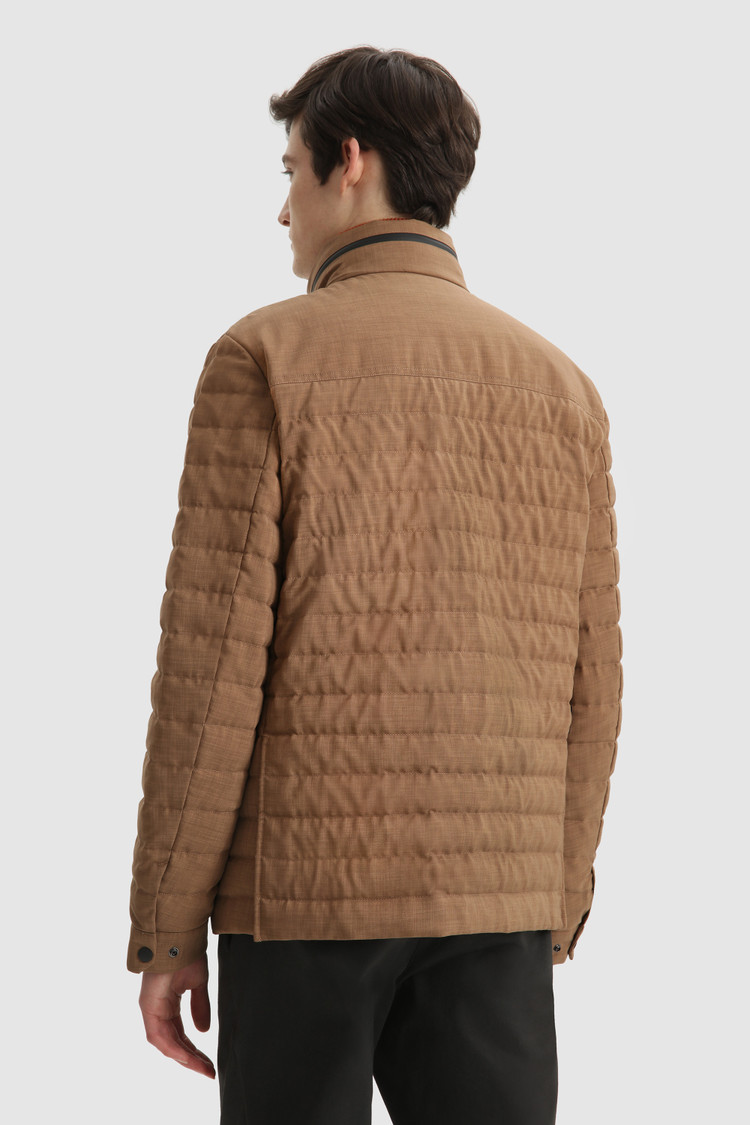 City Field Jacket in wool effect fabric