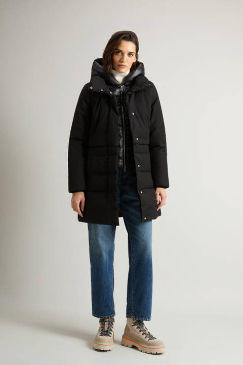 Luxuriöser 2-in-1 Prescott Parka Schwarz | Woolrich