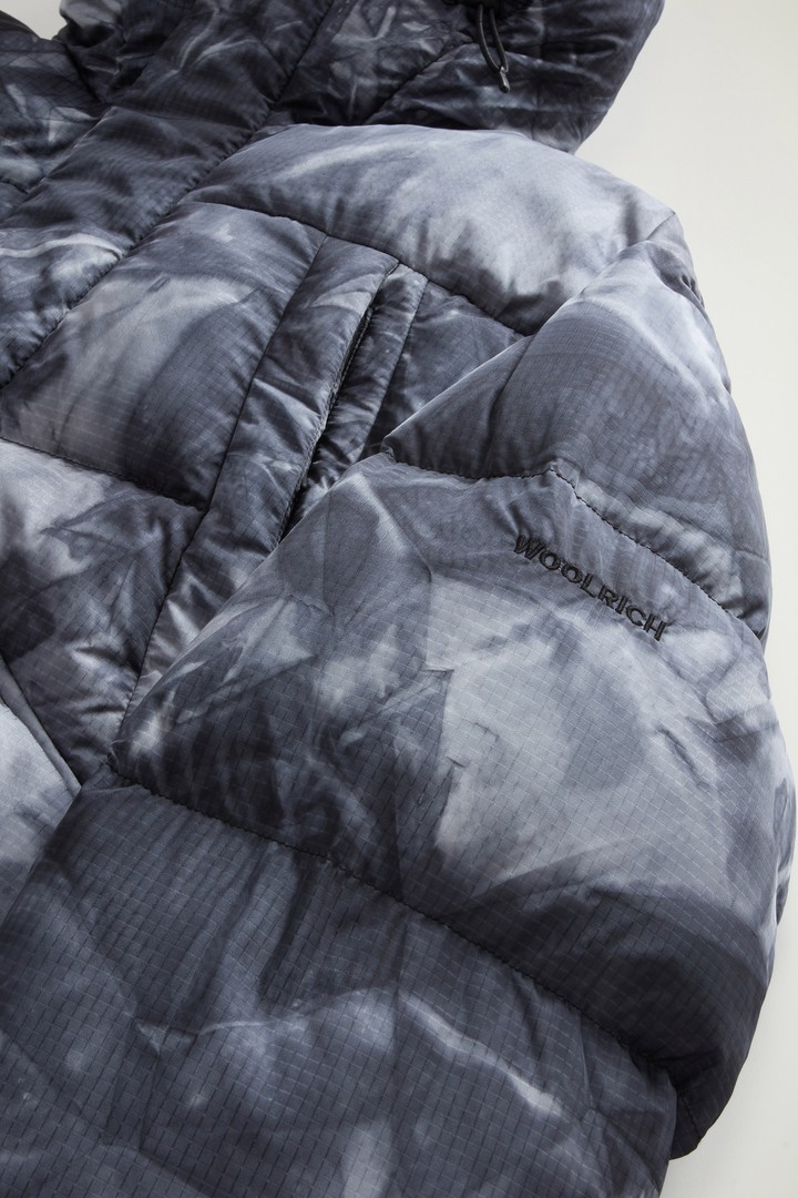 Down Jacket in Ripstop Fabric by Todd Snyder Gray photo 10 | Woolrich