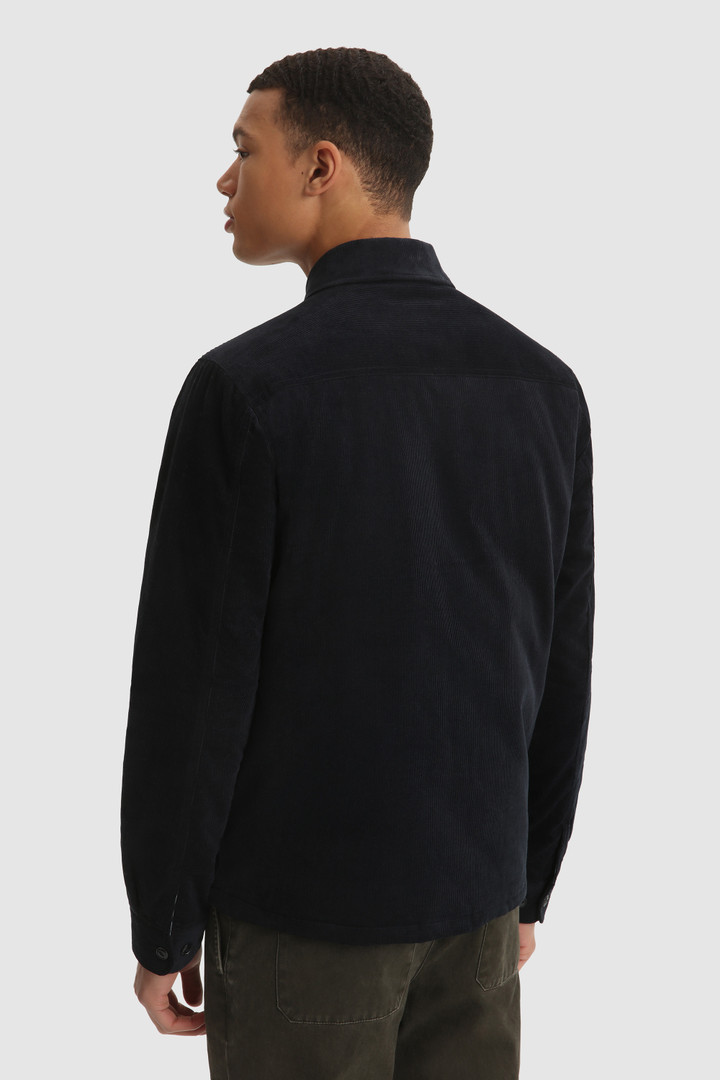 Giacca camicia Stag in velluto con imbottitura PrimaLoft® blu photo 4 | Woolrich